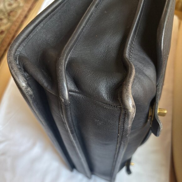 Vintage Coach Lexington Briefcase 5274 – Black Leather, Made in USA - Picture 6 of 13